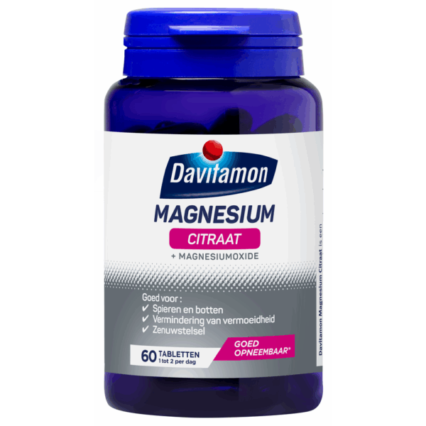 Davitamon Magnesium citraat + Magnesiumoxide Tabletten
