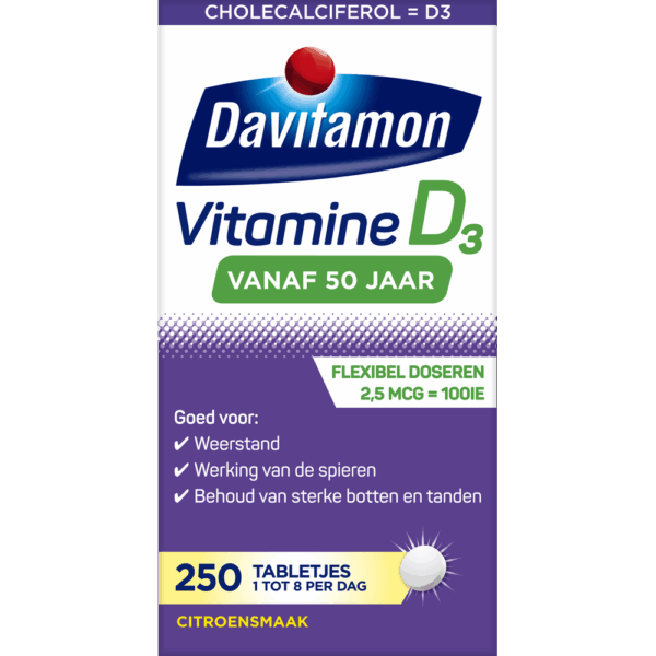 Davitamon Vitamine D 50+ Tabletten