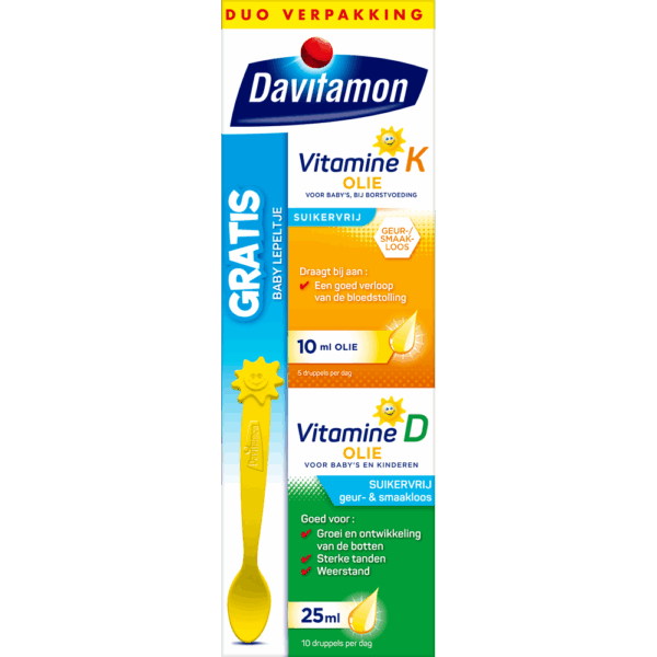 Davitamon Baby Eerste Vitamines D + K Druppels