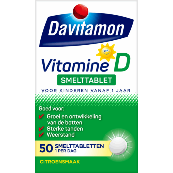 Davitamon Vitamine D Kind Smelttabletten