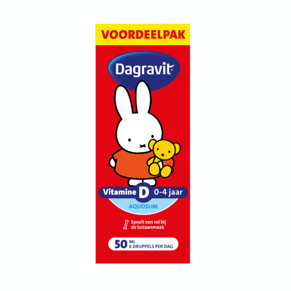 Dagravit Kids Vitamine D Aquosum Druppels Voordeelpak