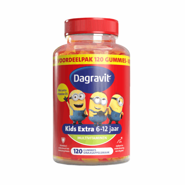 Dagravit Kids-Xtra Vitaminions Multivitaminen 6-12 jaar Voordeelverpakking