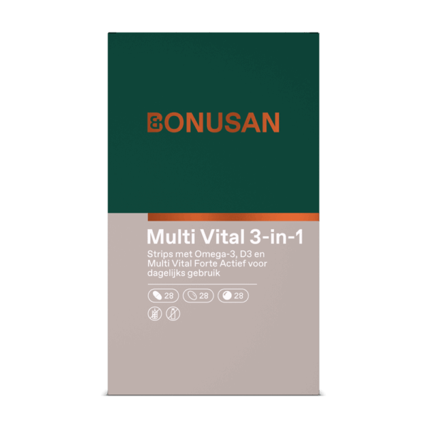 Bonusan Multi Vital 3-in-1 Tabletten