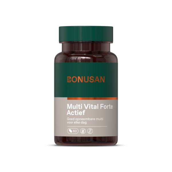 Bonusan Multi Vital Forte Actief Tabletten 60st
