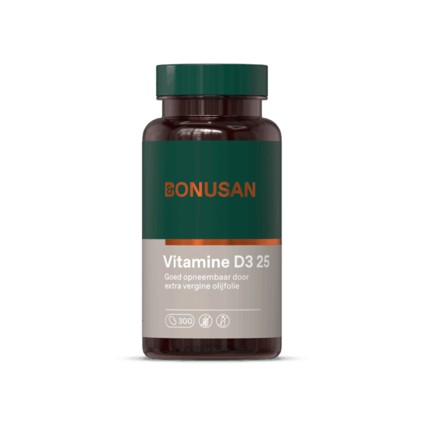 Bonusan Vitamine D3 25 Softgels