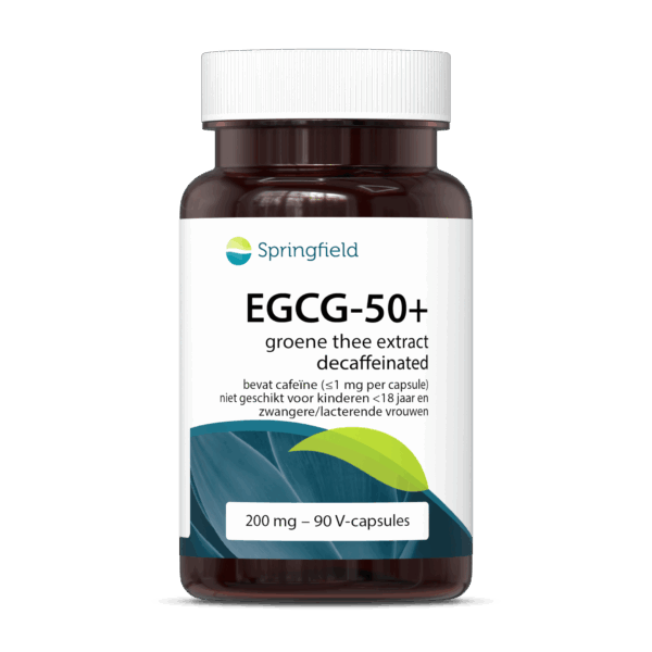 Springfield EGCG 50+groene Thee Extract Capsules