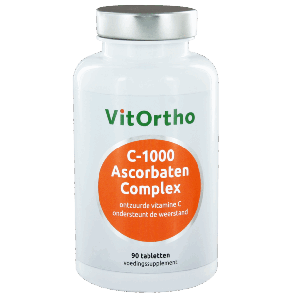 VitOrtho C-1000 Ascorbaten Complex Tabletten 90st