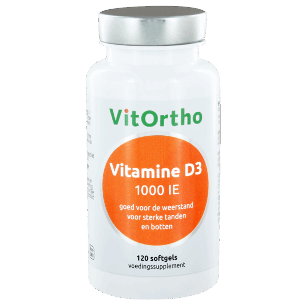 VitOrtho Vitamine D3 1000 IE Softgels