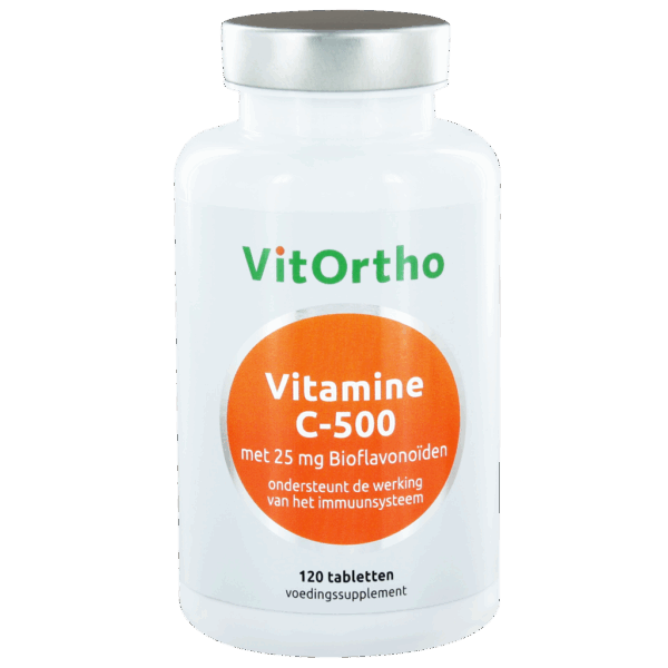 VitOrtho Vitamine C-500 met 25mg Bioflavonoïden Tabletten