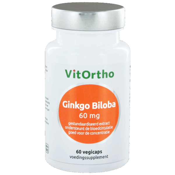 VitOrtho Ginkgo Biloba Extract 60mg Capsules