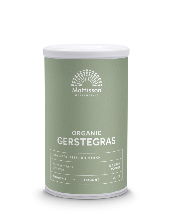 Mattisson HealthStyle Biologische Gerstegras Poeder