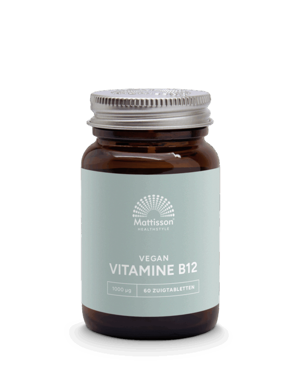 Mattisson HealthStyle Vitamine B12 1000mcg Zuigtabletten