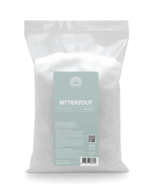 Mattisson HealthStyle Bitterzout Epsom Navulzak
