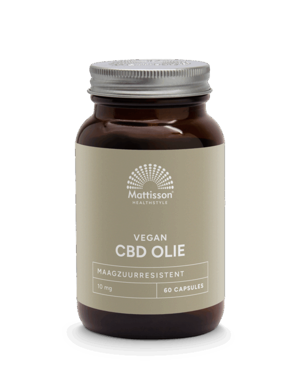 Mattisson HealthStyle CBD Olie 10mg Vegacaps 60st
