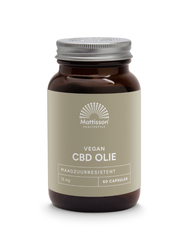 Mattisson HealthStyle CBD Olie 15mg Vegacaps
