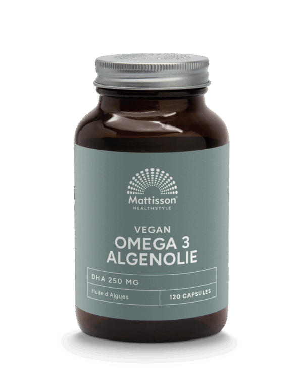 Mattisson HealthStyle Vegan Omega 3 Algenolie DHA 260mg Capsules