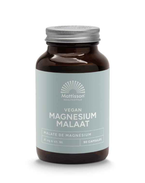 Vegan Magnesium Malaat 81mg Capsules