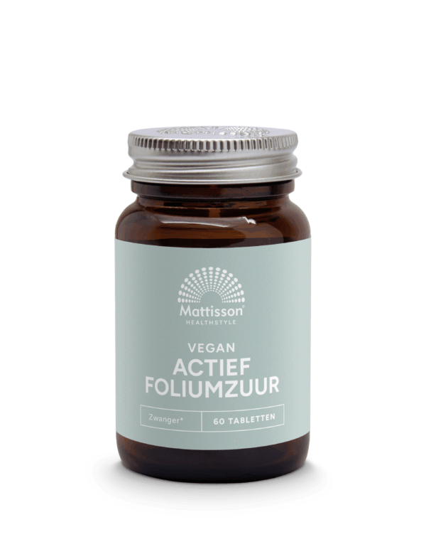 Mattisson HealthStyle Actief Foliumzuur Tabletten