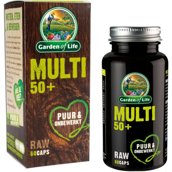 RAW Multi 50+, 60 capsules