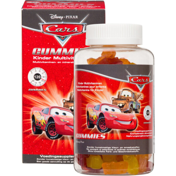 Kinder Multivitaminen Cars, 120 gummies