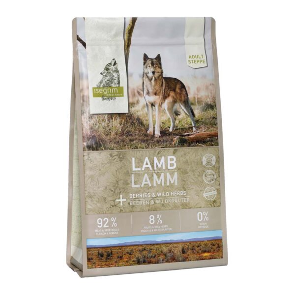 isegrim STEPPE Lam met bessen & wilde kruiden, 3 kg