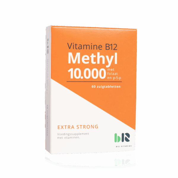 B12 Methyl 10.000 met Folaat - 60 tabletten
