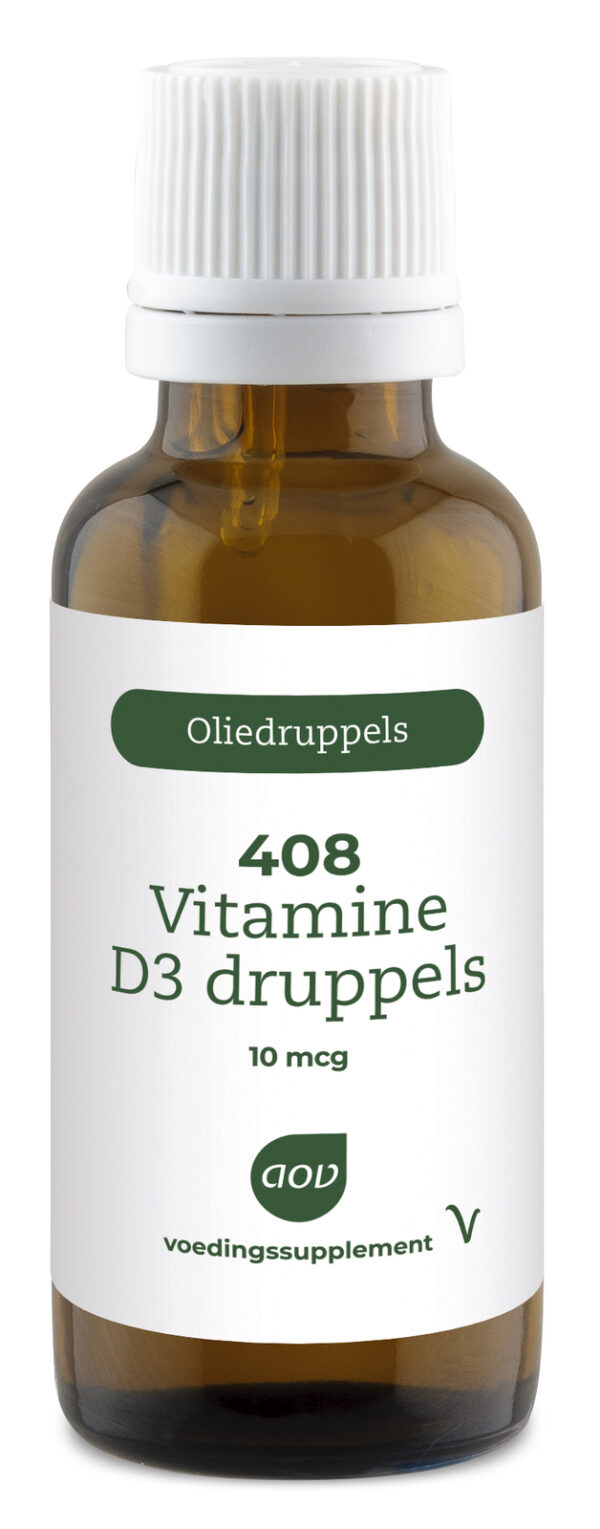 AOV 408 Vitamine D3 Druppels 25ml