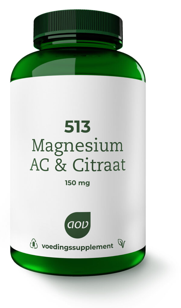 AOV 513 Magnesium AC & Citraat 150mg Tablet