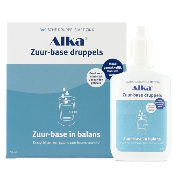 Alka pH Druppels voor basisch water - 55 ml