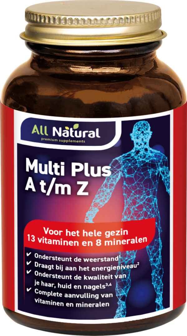 All Natural Multi Plus A-Z Tabletten