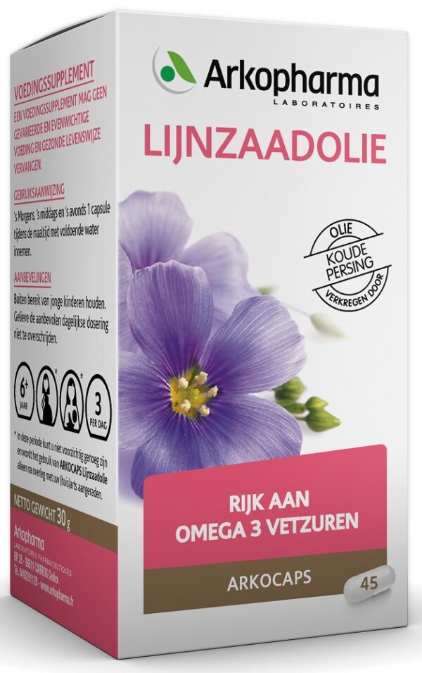 Arkocaps Lijnzaadolie Capsules 45st