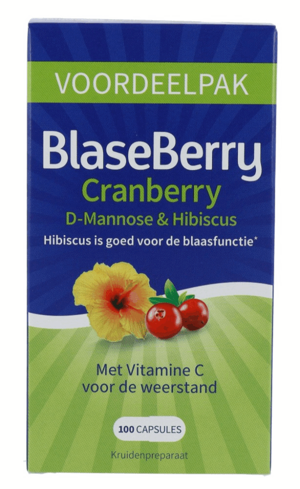 BlaseBerry Cranberry D-mannose & Hibiscus Capsules