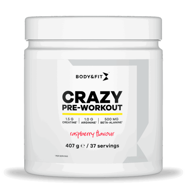 Body & Fit Crazy Pre-Workout Frambozen