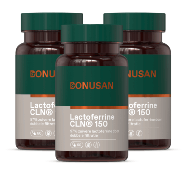 Bonusan Lactoferrine CLN® 150 Capsules Multiverpakking