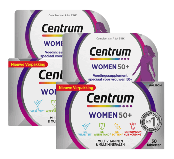 Centrum Women 50+ Multivitaminen Tabletten Duo