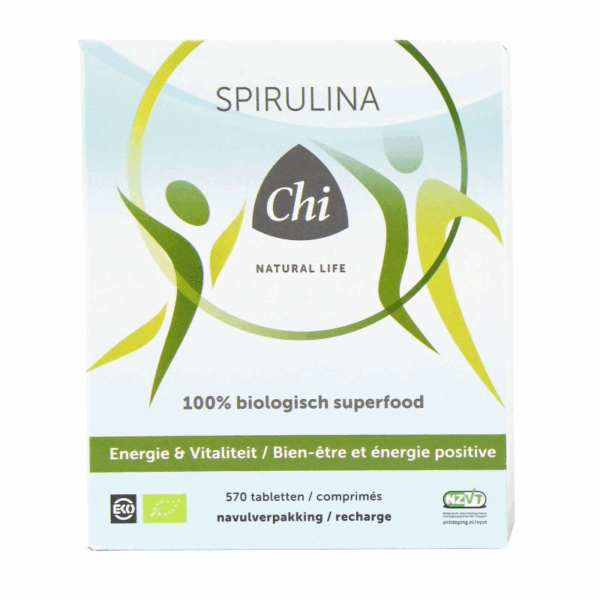 Chi Natural Life Bio Spirulina Tabletten Navulling