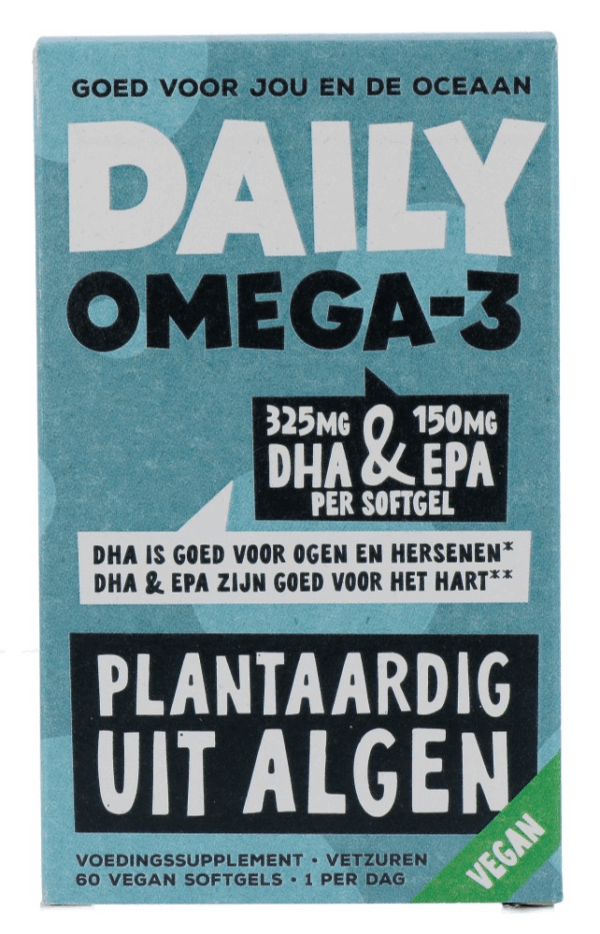 Daily Omega-3 DHA & EPA Vegan Softgels