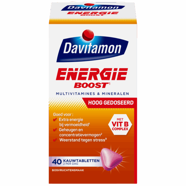 Davitamon Energie Boost Kauwtabletten