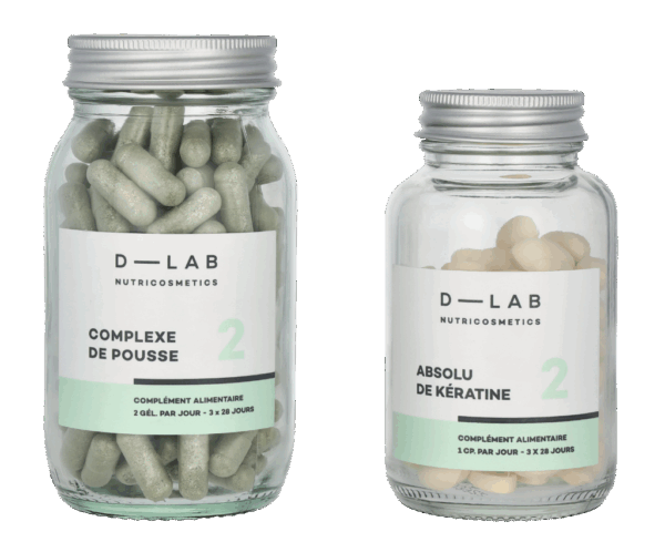 D-Lab Nutricosmetics - D-Lab Hair Nutrition Duo - 3 Months 2 pc
