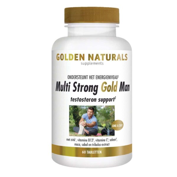 Golden Naturals Multi Man - 2 potten 10% korting