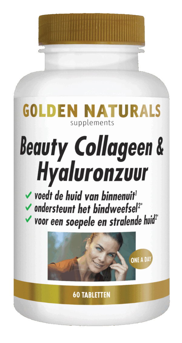 Golden Naturals Beauty Collageen & Hyaluronzuur Tabletten