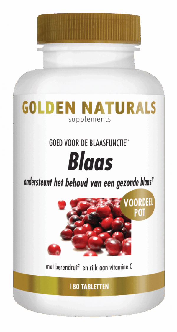 Golden Naturals Blaas Tabletten