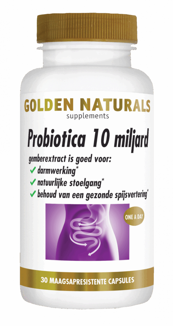 Golden Naturals Probiotica 10 Miljard Capsules