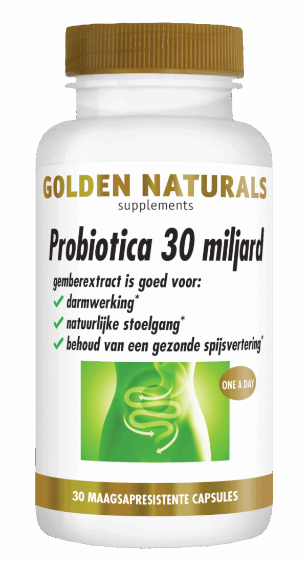 Golden Naturals Probiotica 30 Miljard Capsules