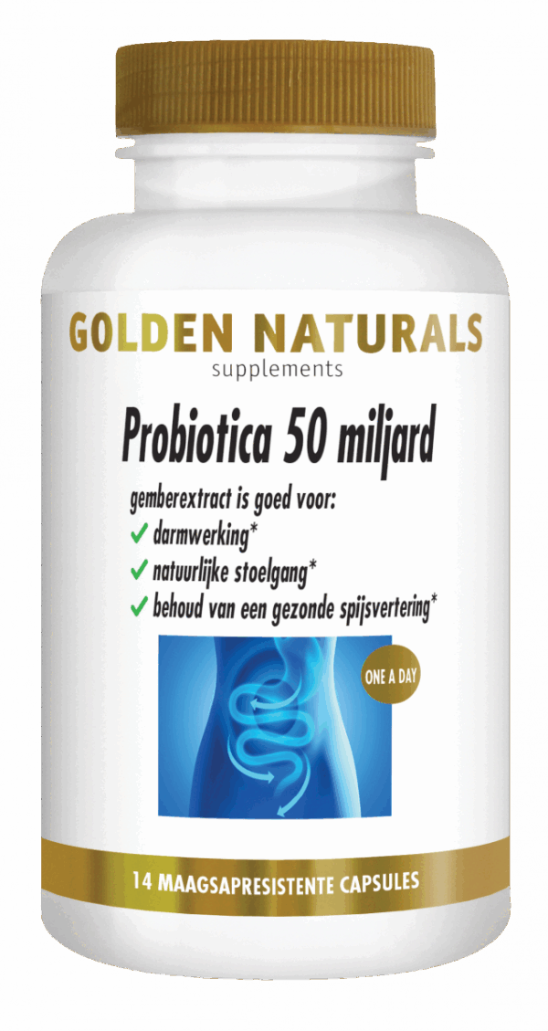 Golden Naturals Probiotica 50 Miljard Capsules