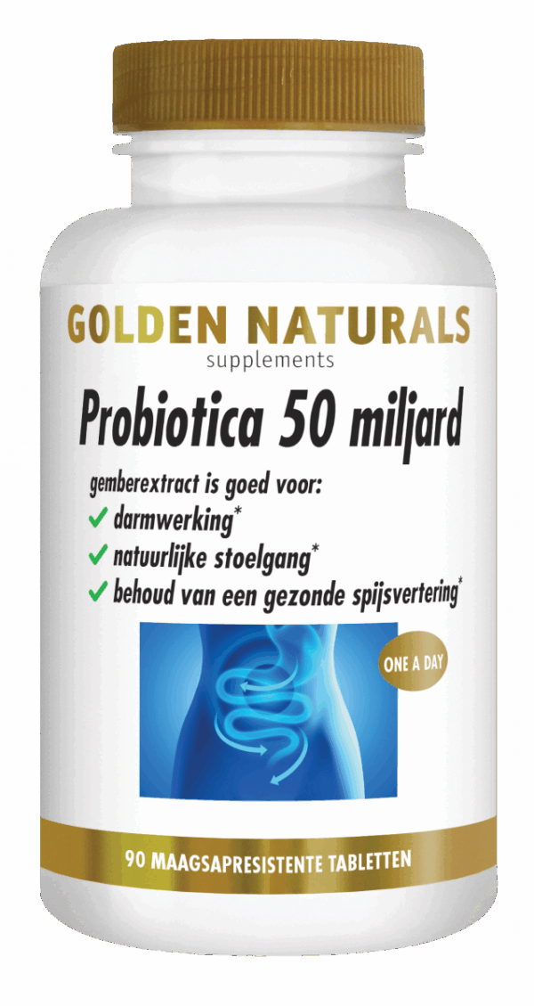 Golden Naturals Probiotica 50 Miljard Capsules
