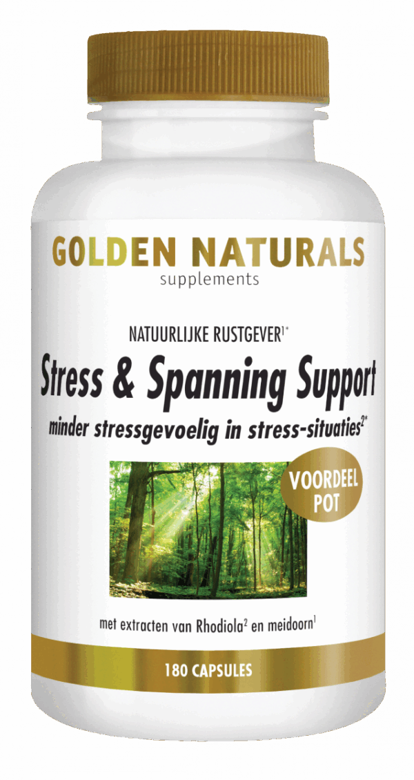 Golden Naturals Stress & Spanning Support Capsules