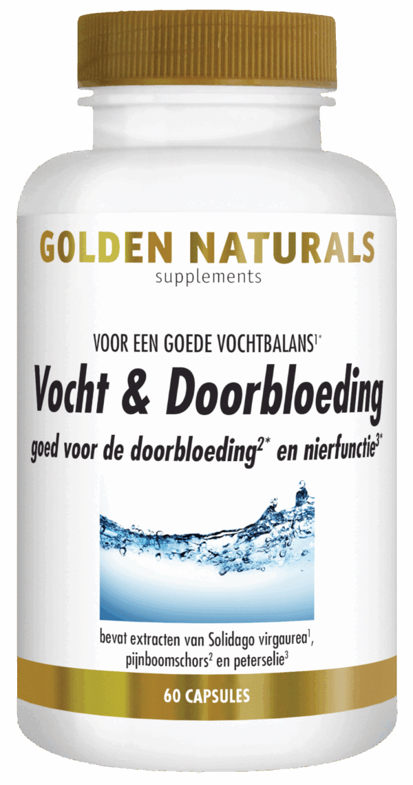 Golden Naturals Vocht & Doorbloeding Capsules