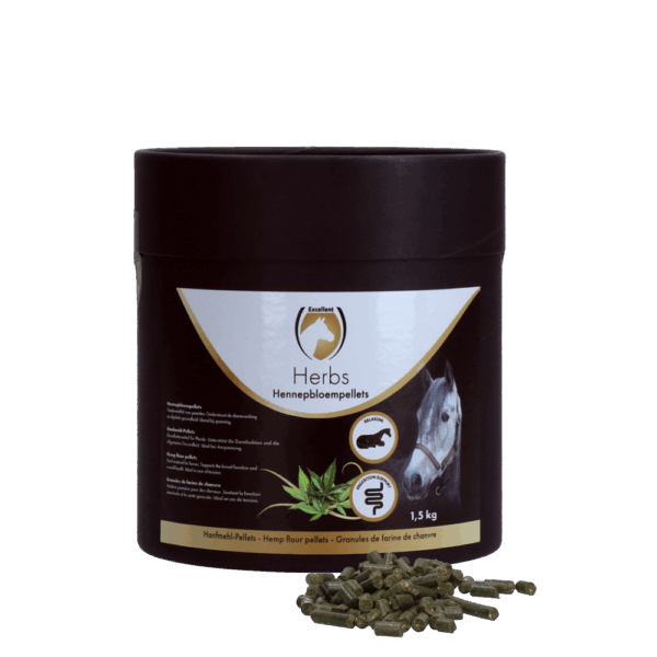 Excellent Herbs Hennepbloem pellets