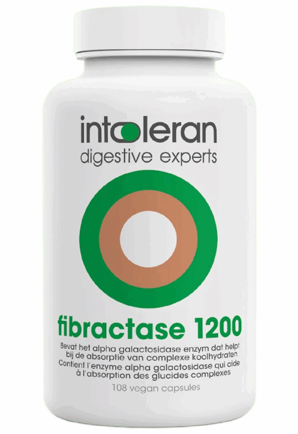 Intoleran Fibractase 1200 Capsules